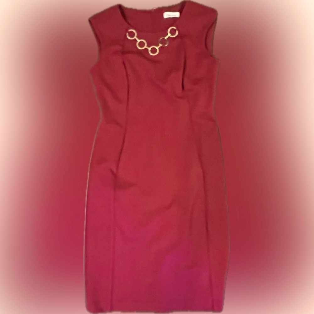 Calvin Klein Red Dresss